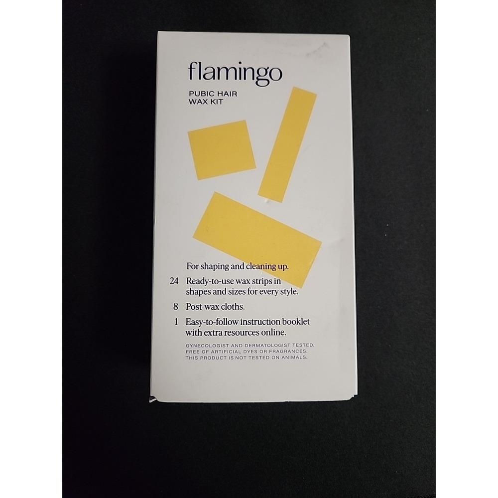 Flamingo Pubic Hair Wax Kit With Ready‎ To Use Wax Strips
